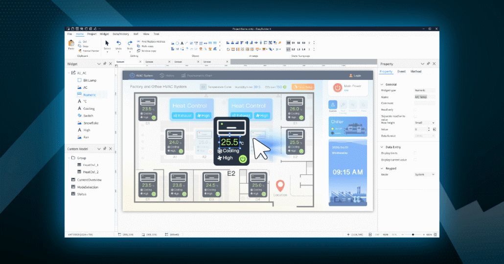 Weintek Releases EasyBuilder X: Next-Gen HMI Programming Software