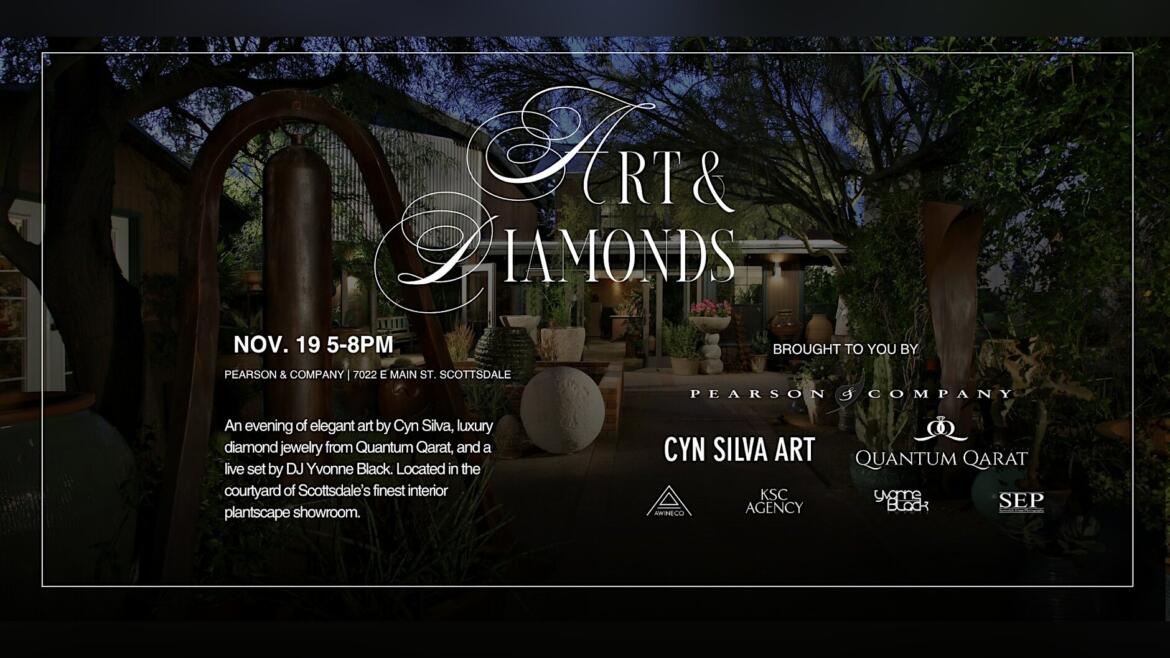 Quantum Qarat Brings Fine Diamonds and Jewelry to an Evening of Art, Wine and Music in Old Town Scottsdale