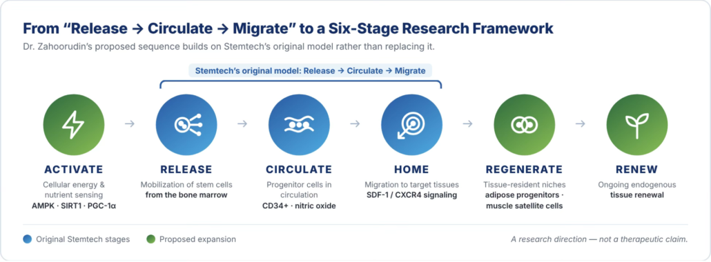 Physician Research Points to a New Frontier for Stemtech Corporation: Nutritional Activation of the Body’s Endogenous Regenerative System