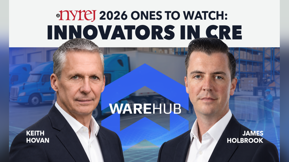 Warehub, a technology company developing an operating system for industrial real estate, has been recognized by the New York Real Estate Journal (NYREJ) in its 2026 “Ones to Watch: Innovators in Commercial Real Estate” feature. The recognition highlights the company's efforts to modernize how industrial properties are marketed, leased and activated in an increasingly dynamic supply chain environment.
