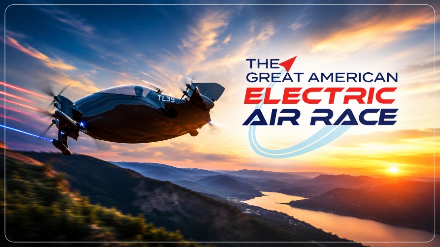 FLYING CARS ARE HERE: EIGHT PILOTS RACE ELECTRIC FLYING CARS ACROSS OHIO SKIES